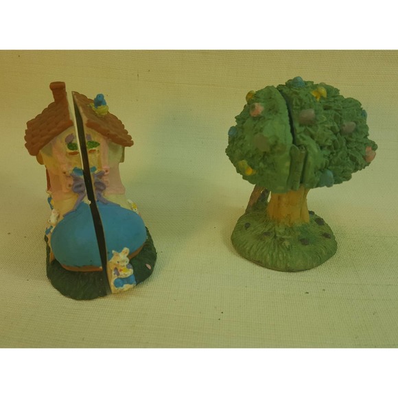 Shoe and Tree Easter figures hidden homes KE269 - Picture 2 of 9